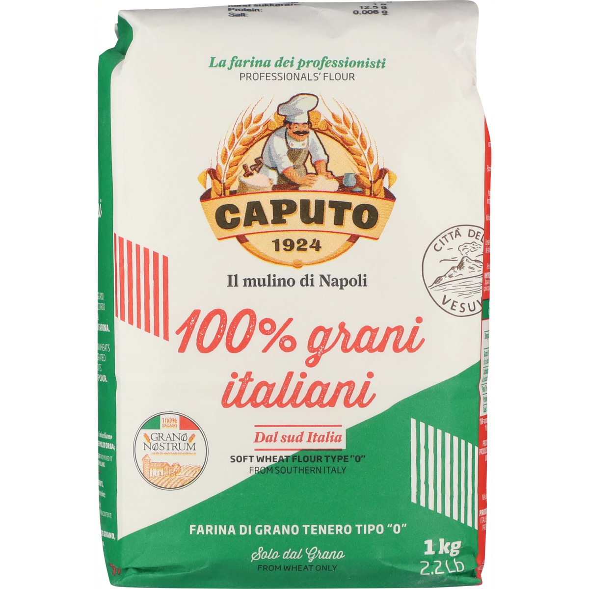 Caputo 100% итальянская пшеничная мука типа 0 1 кг