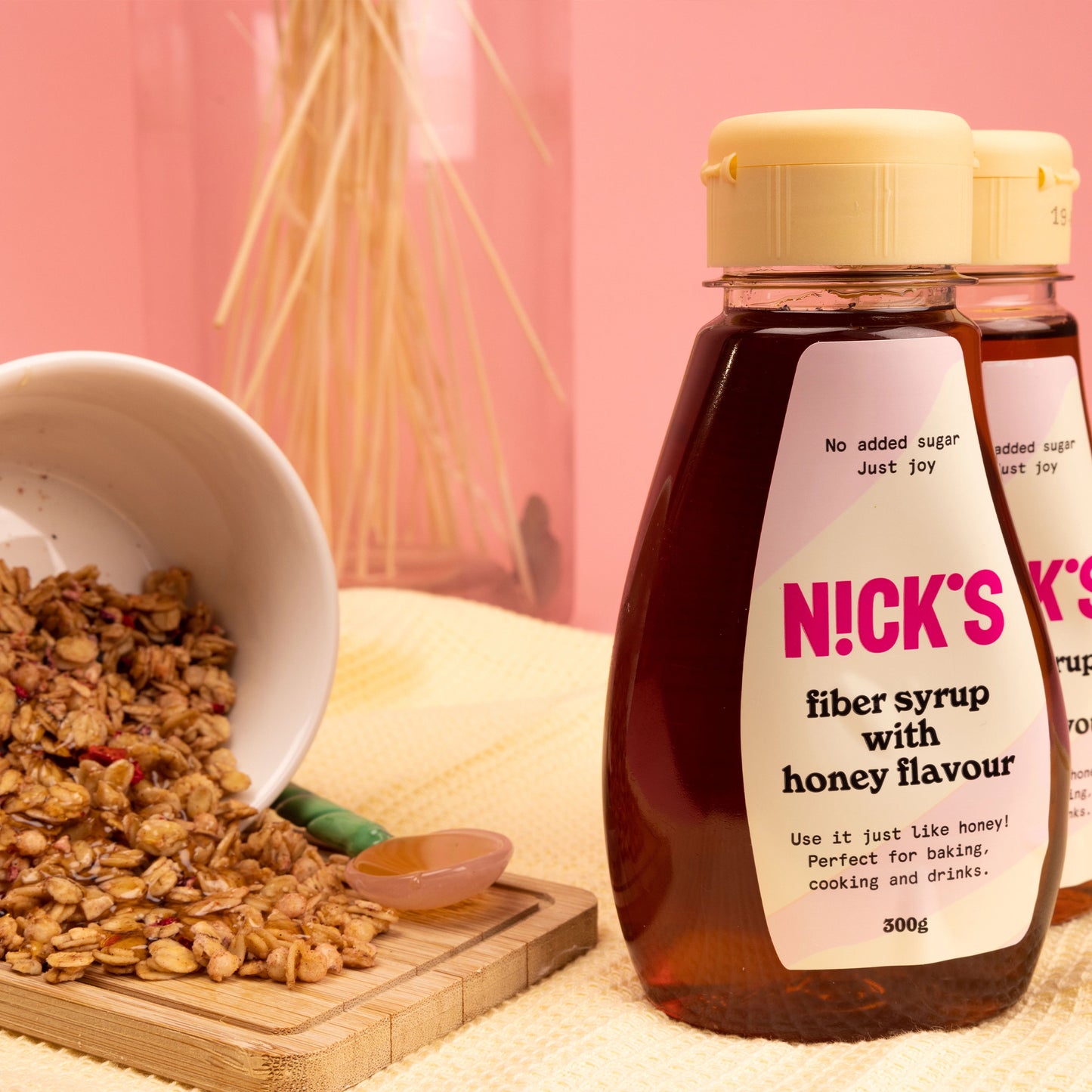 Fiber syrup honey flavored 300g