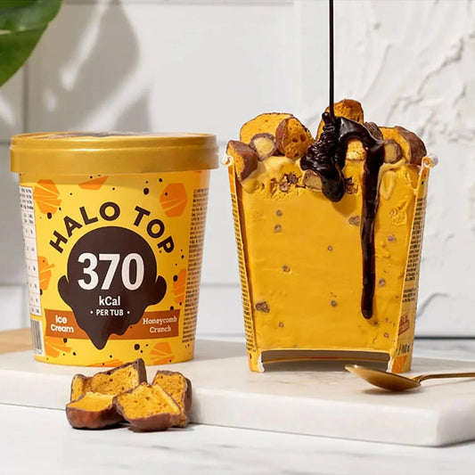 Halo Top - Jäätis ''Honeycomb crunch'' 8 x 460ml - njom.ee