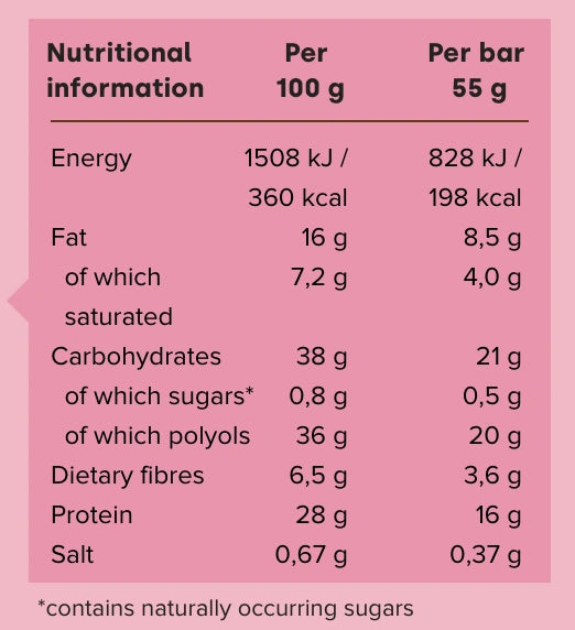 Baltyminis batonėlis „šokoladinis braunis“ 55g