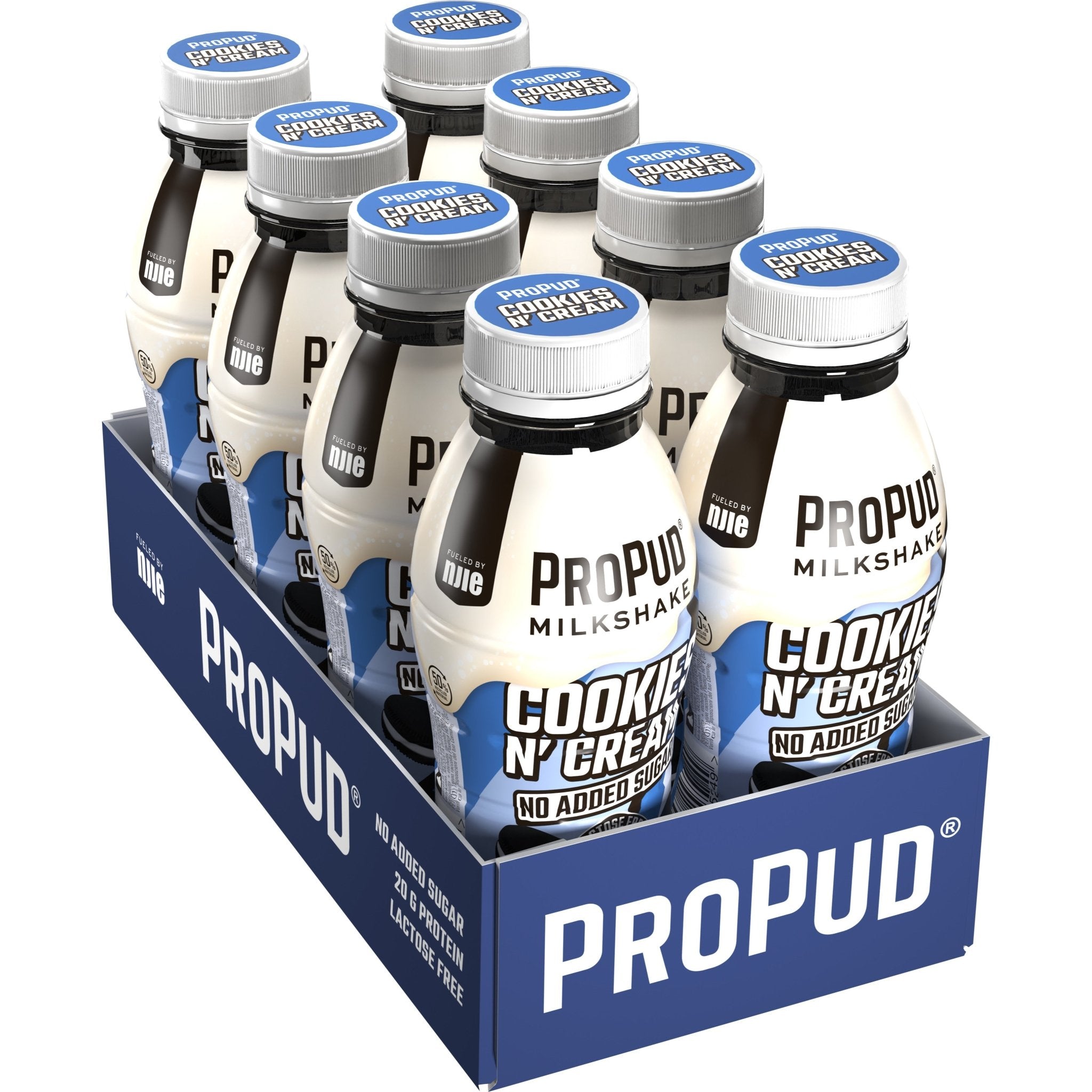 NJIE ProPud Cookies n’ Cream Protein Shake Box of 8