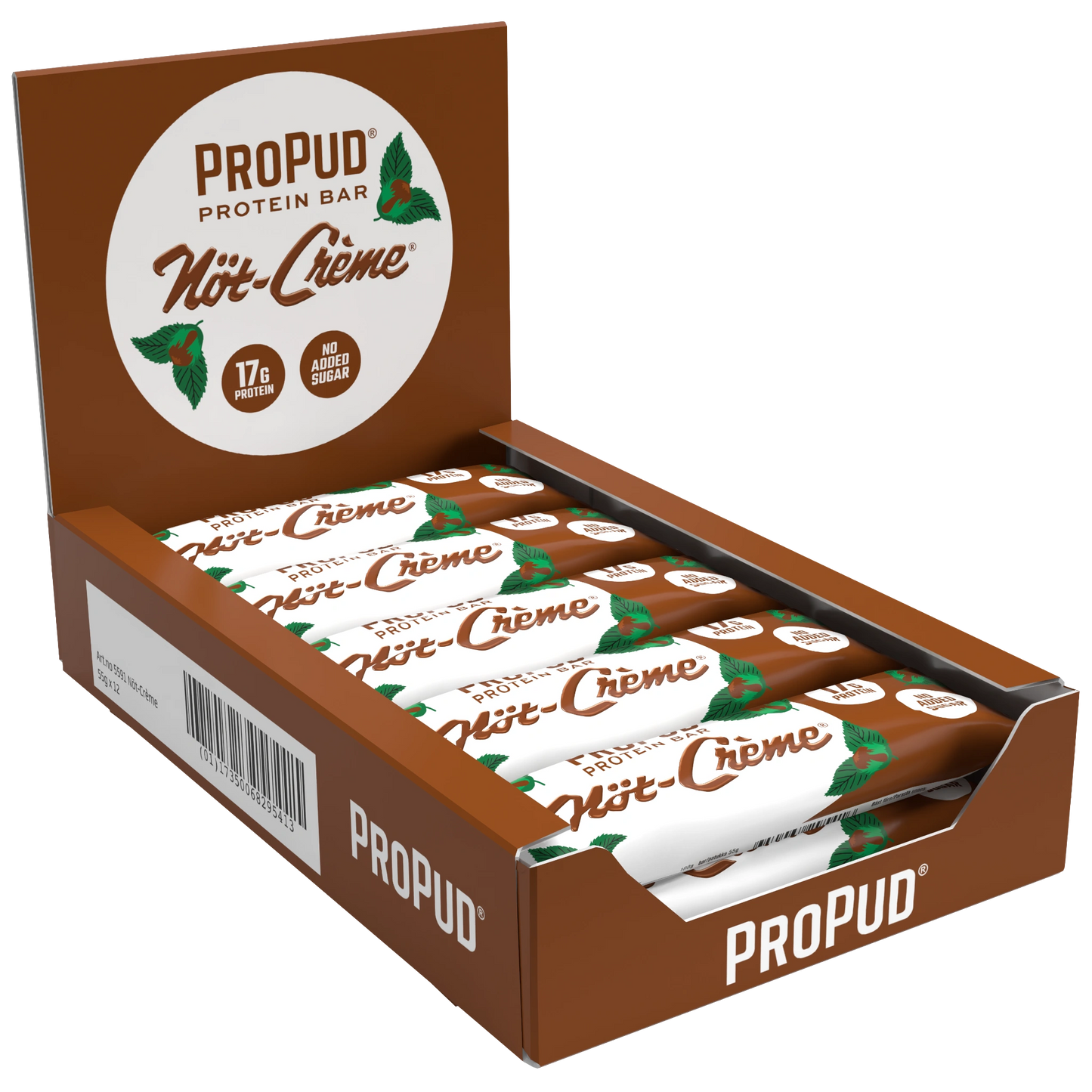 ProPud protein bar "nut-Crème" 12 x 55g