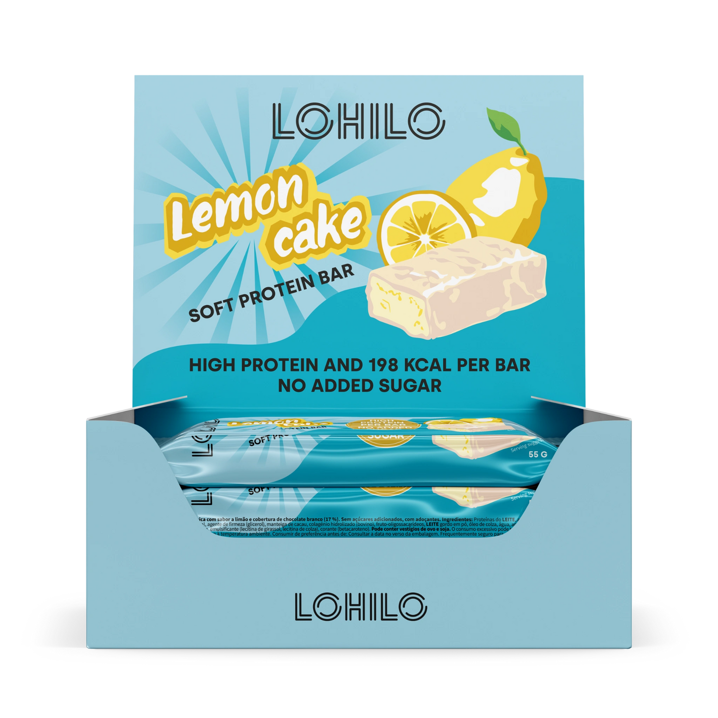 Protein bar "lemon" 12 x 55g
