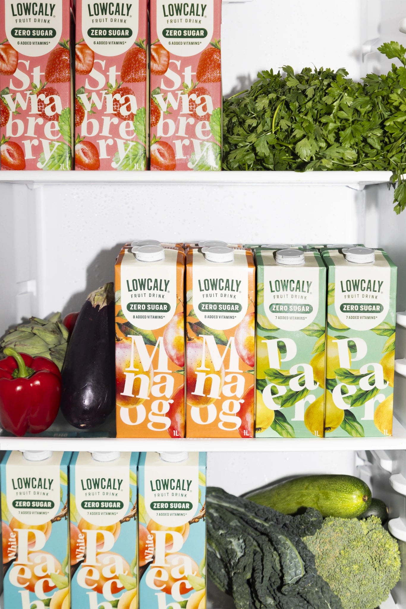 Lowcaly sugarfree fruit drink pear 10 x 1L