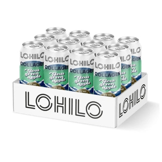 Kollageenijook „spindinti žalia obuolys“ 12 x 330ml