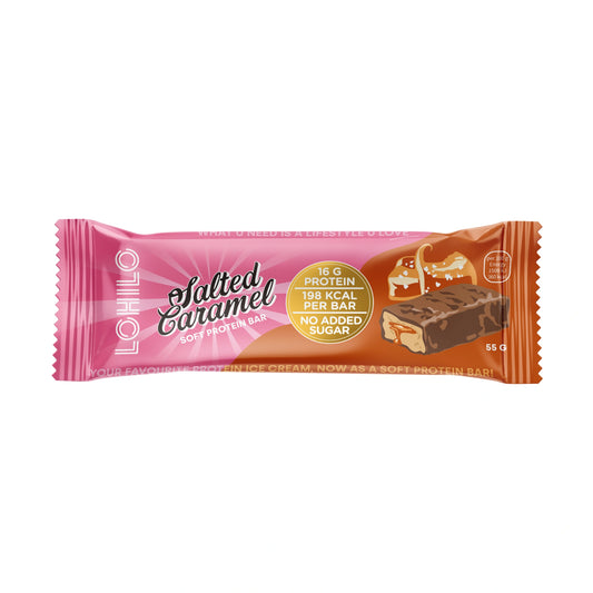 Baltyminis batonėlis „sūdyto karamelės“ skonio 55g