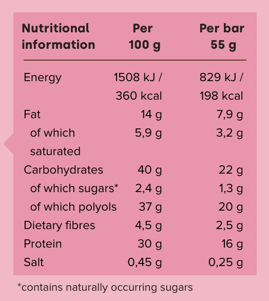 LOHILO White Chocolate Strawberry Protein Bar 55 g