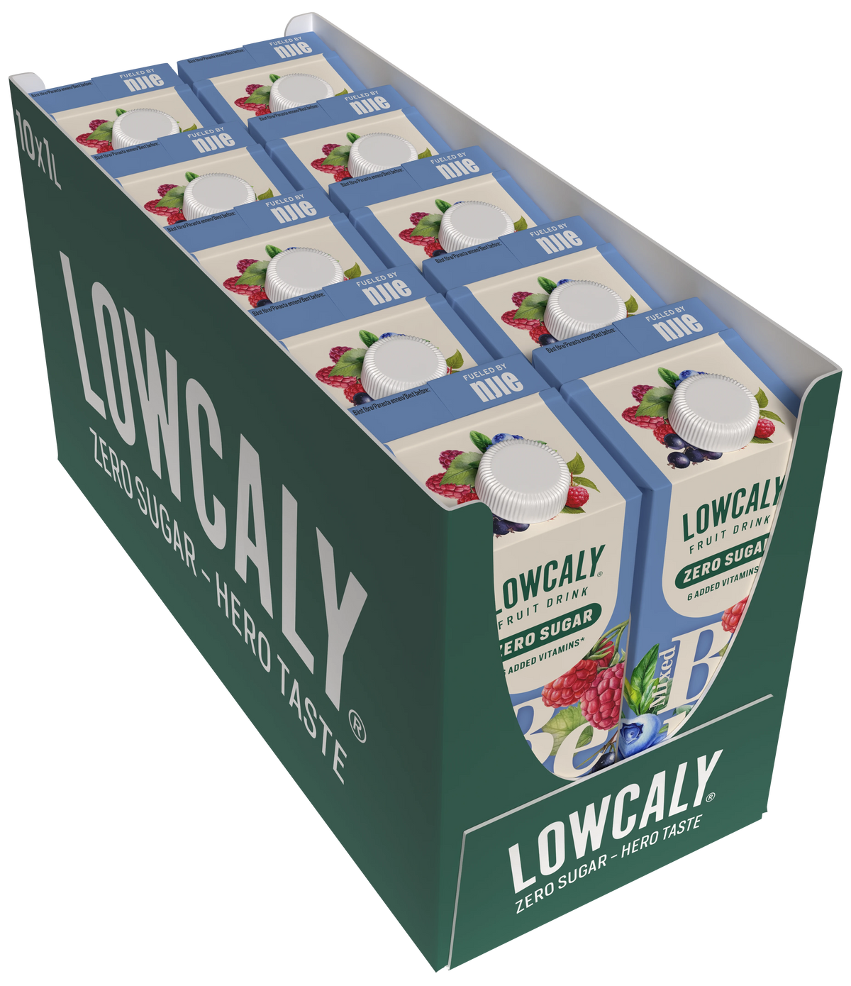 Lowcaly Berry Sugar-Free Fruit Drink 1L