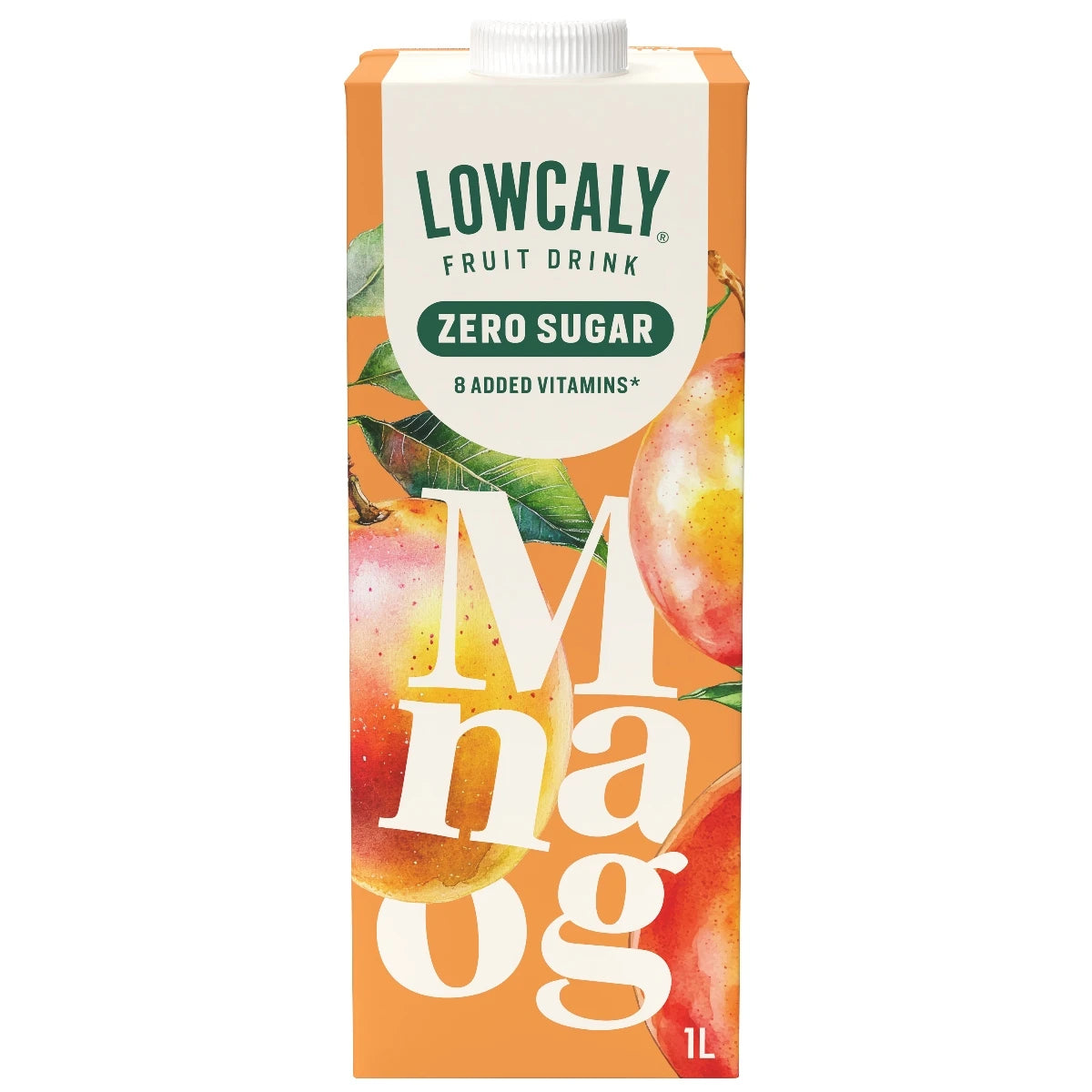 Lowcaly sugarfree fruit drink mango 10 x 1L