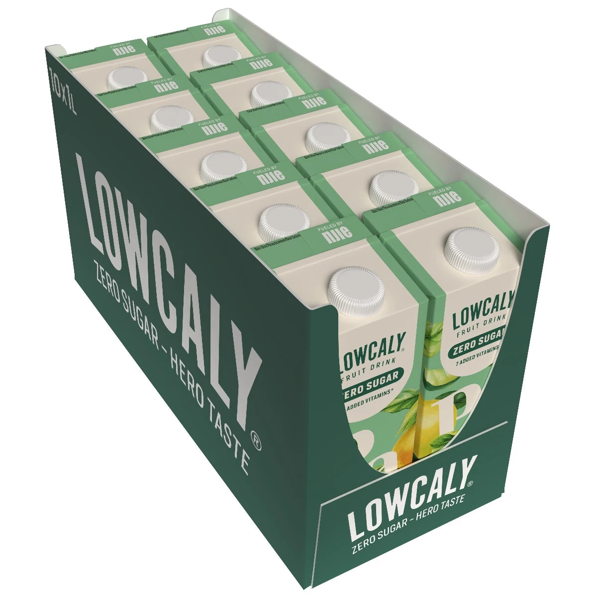 Lowcaly sugarfree fruit drink pear 10 x 1L