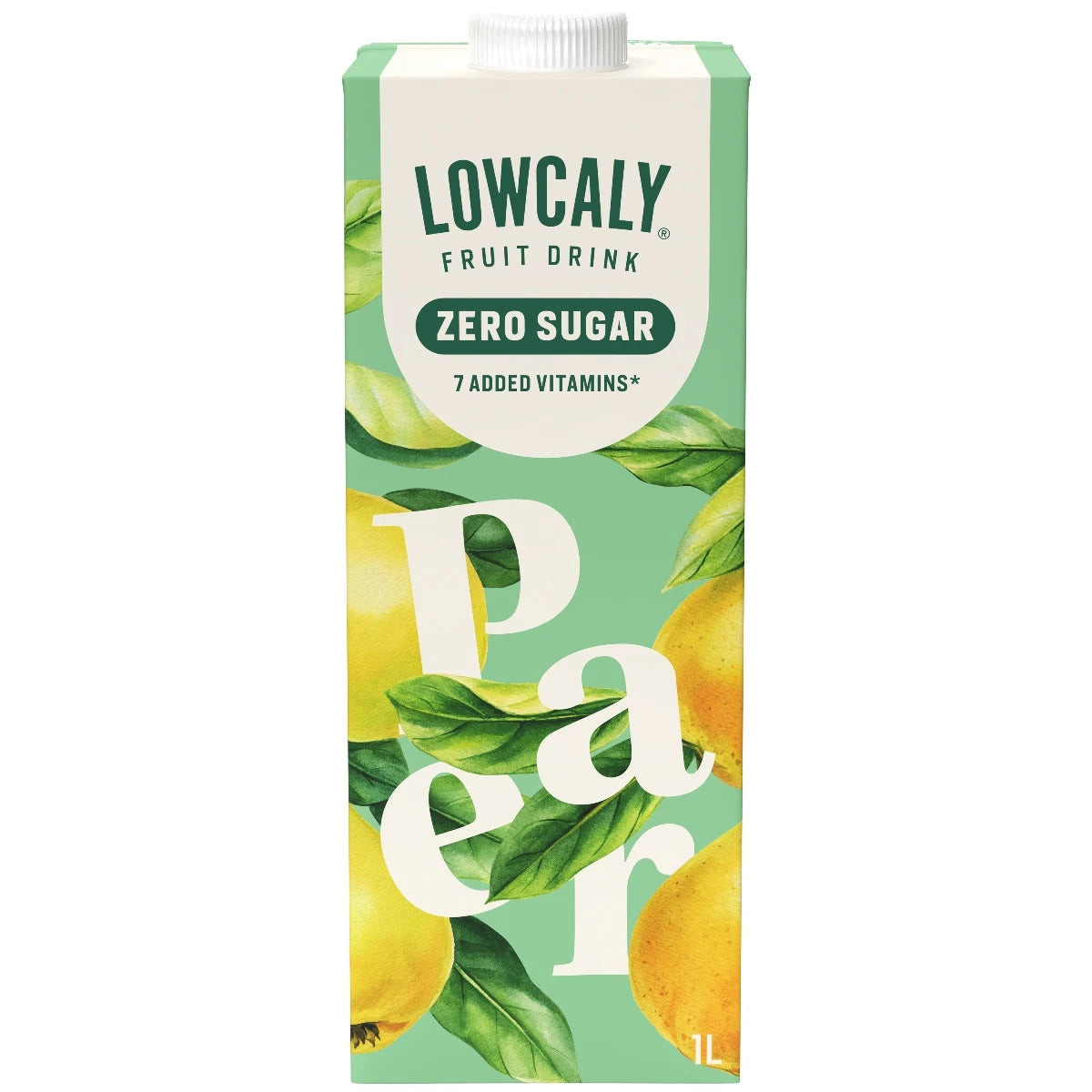 Lowcaly sugarfree fruit drink pear 10 x 1L