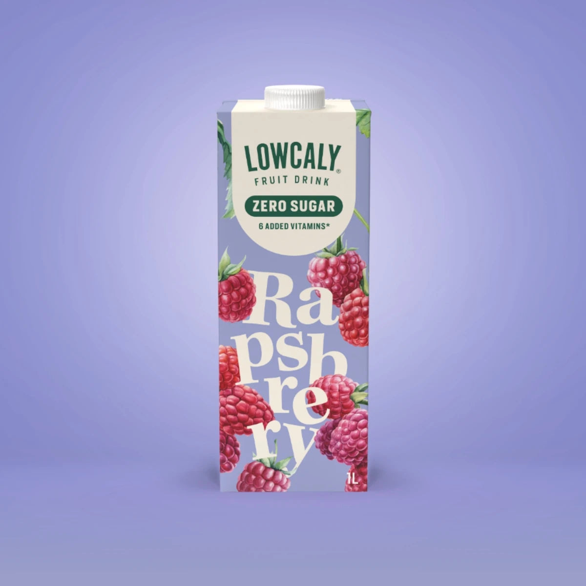 Lowcaly sugarfree fruit drink raspberry sorbet 10 x 1L