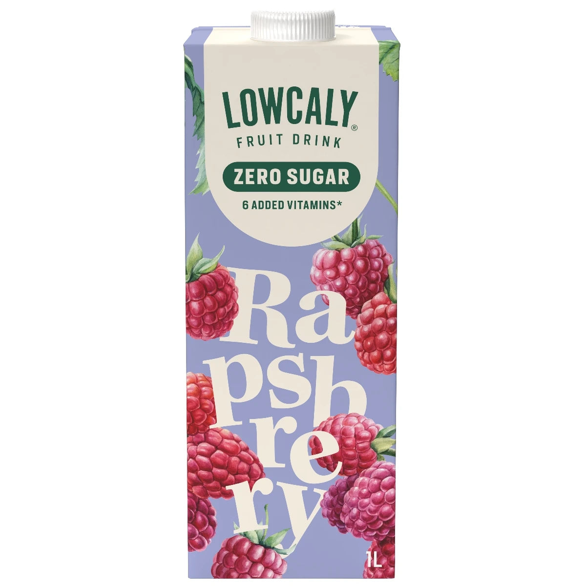 Lowcaly sugarfree fruit drink raspberry sorbet 10 x 1L