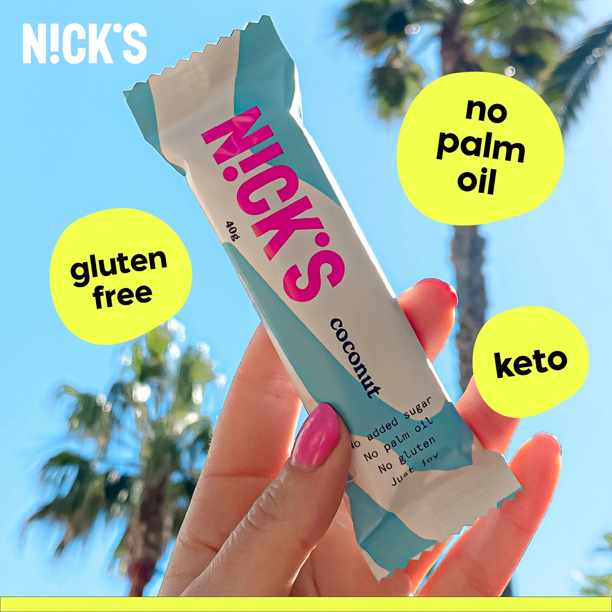Coconut Chocolate Bar 40g