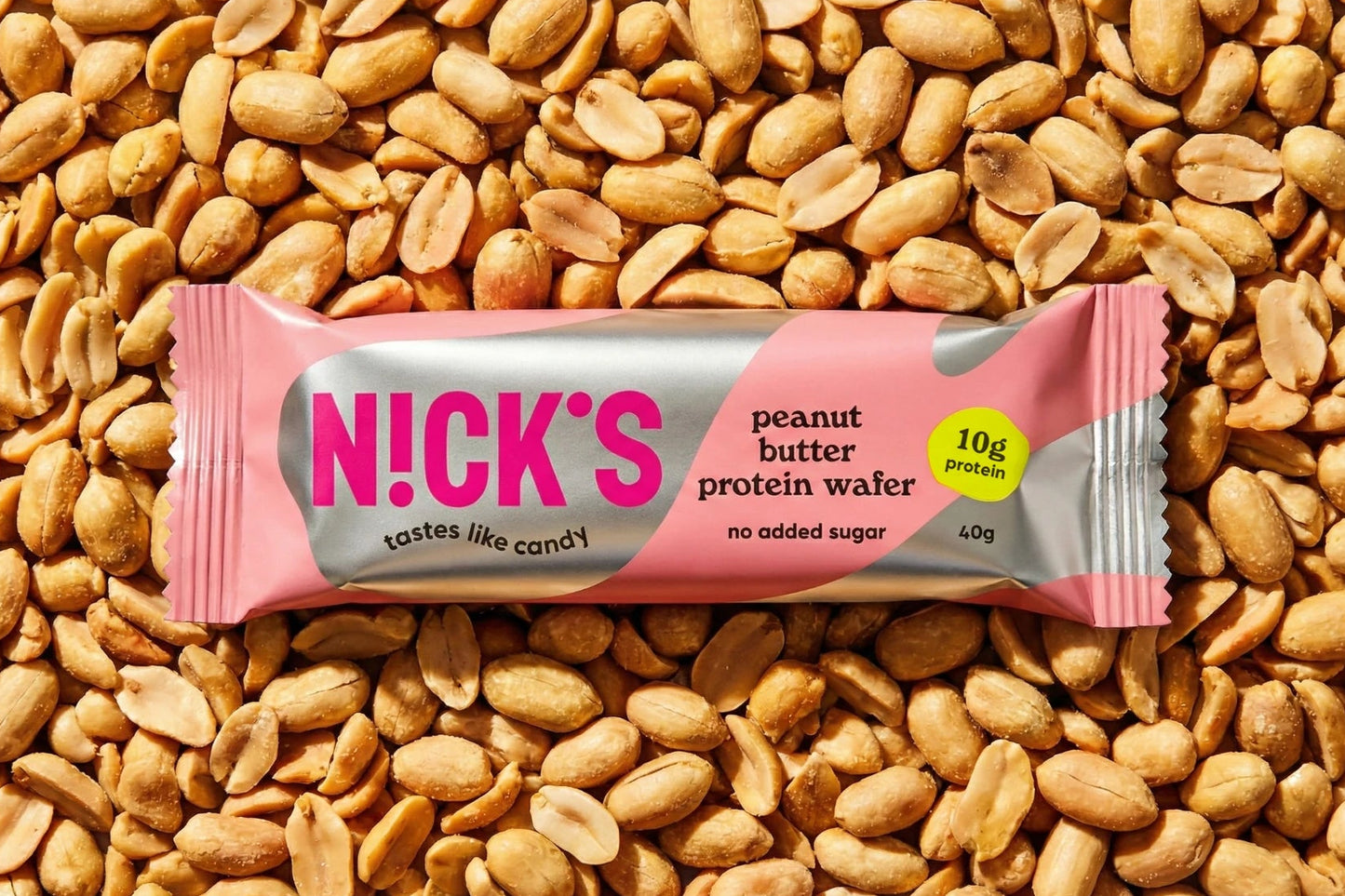 Olu proteīna vafele "zemesriekstu sviests" 12 x 40g