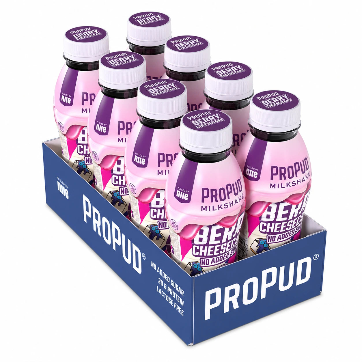 ProPud Berry Cheesecake Protein Shake Box of 8