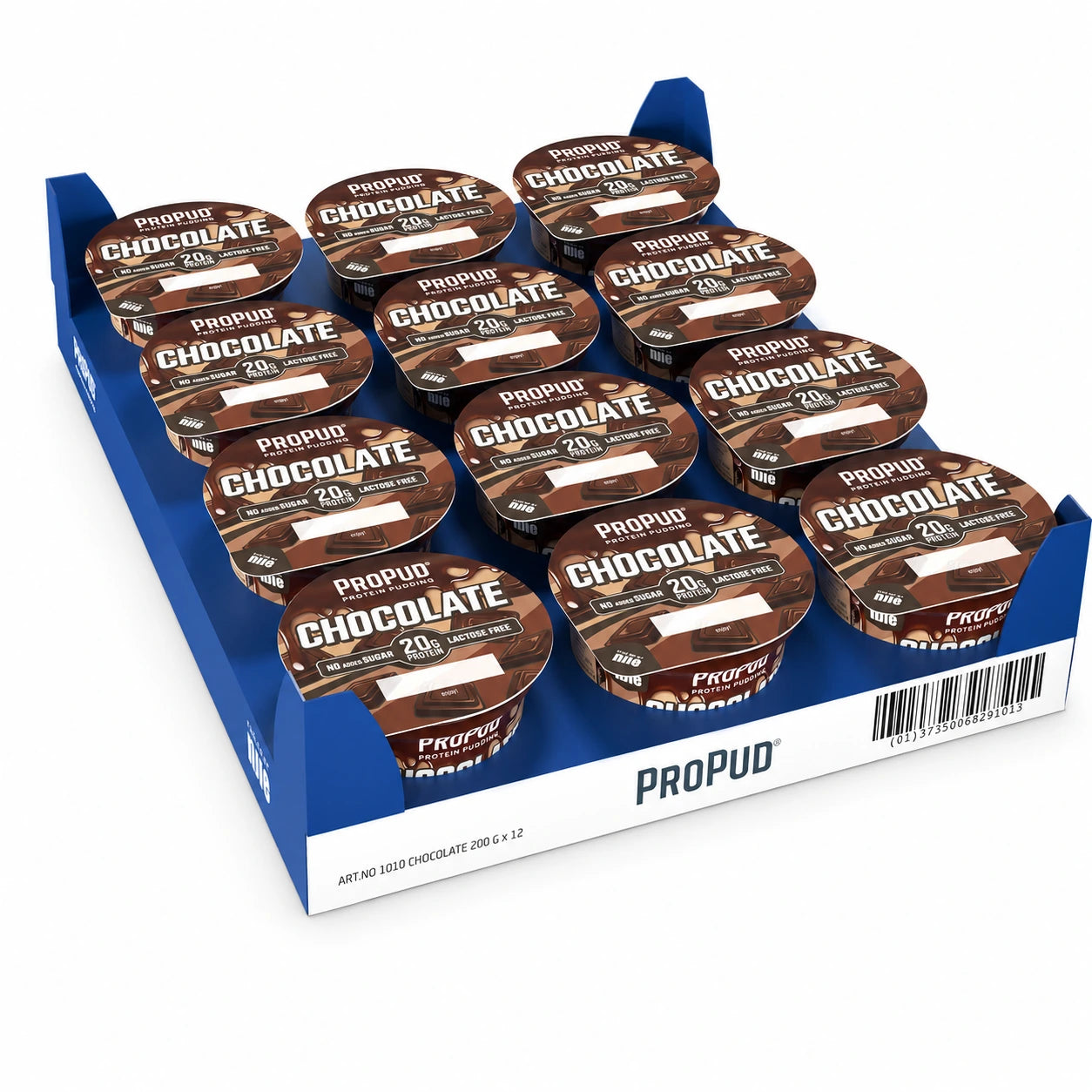 ProPud Chocolate Protein Pudding Box of 12