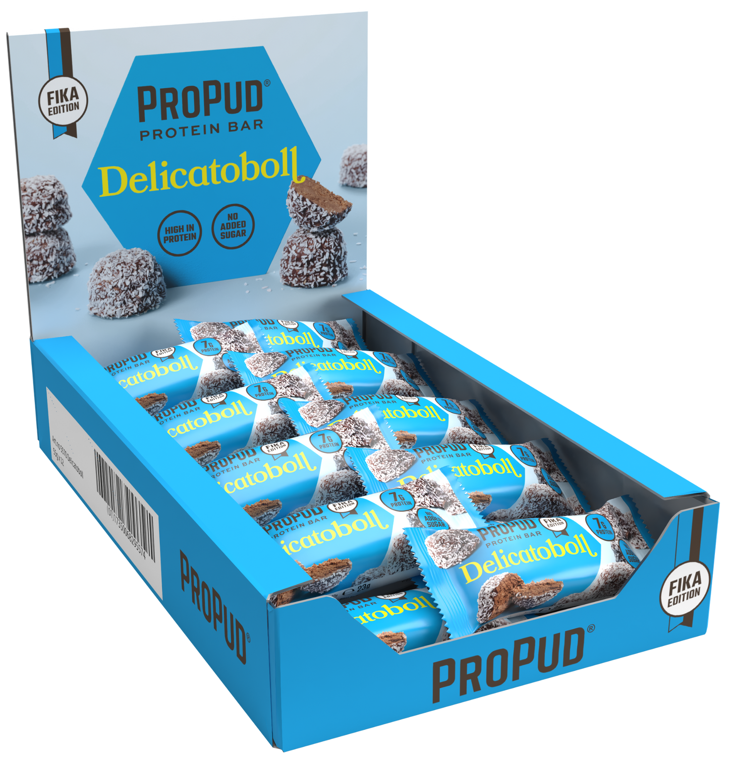 ProPud olbaltumvielu batoniņš "delikatoball" mini 18 x 23g