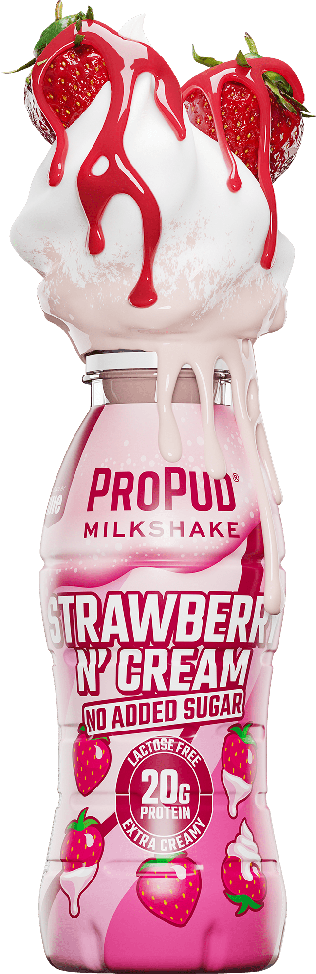 NJIE ProPud Strawberry n’ Cream Protein Shake 330 ml