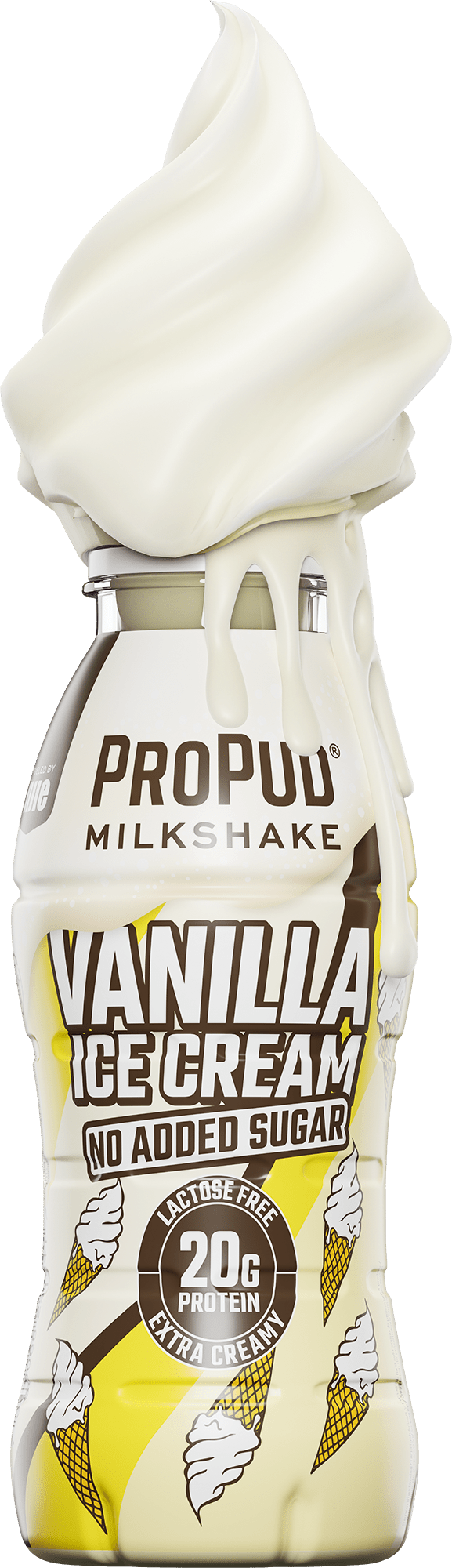 NJIE ProPud Vanilla Ice Cream Protein Shake Box of 8