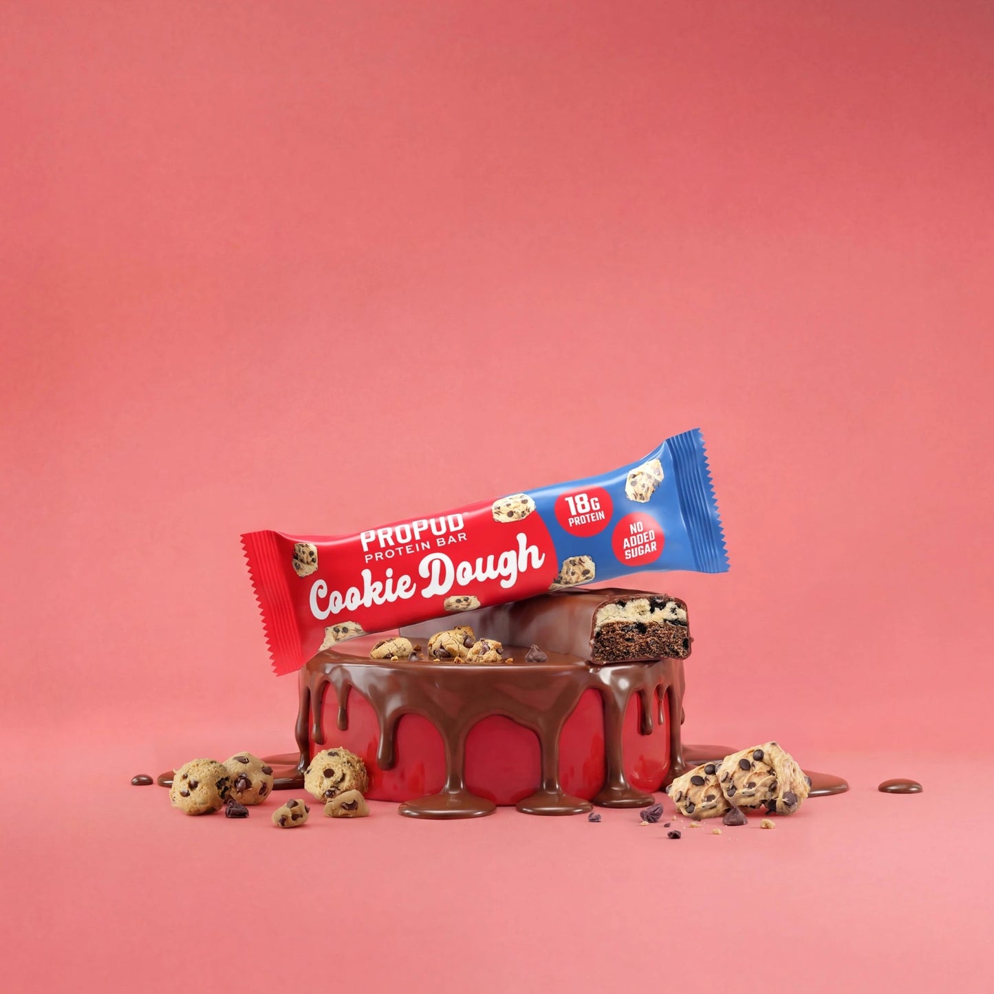 ProPud protein bar cookie dough 12 x 55g