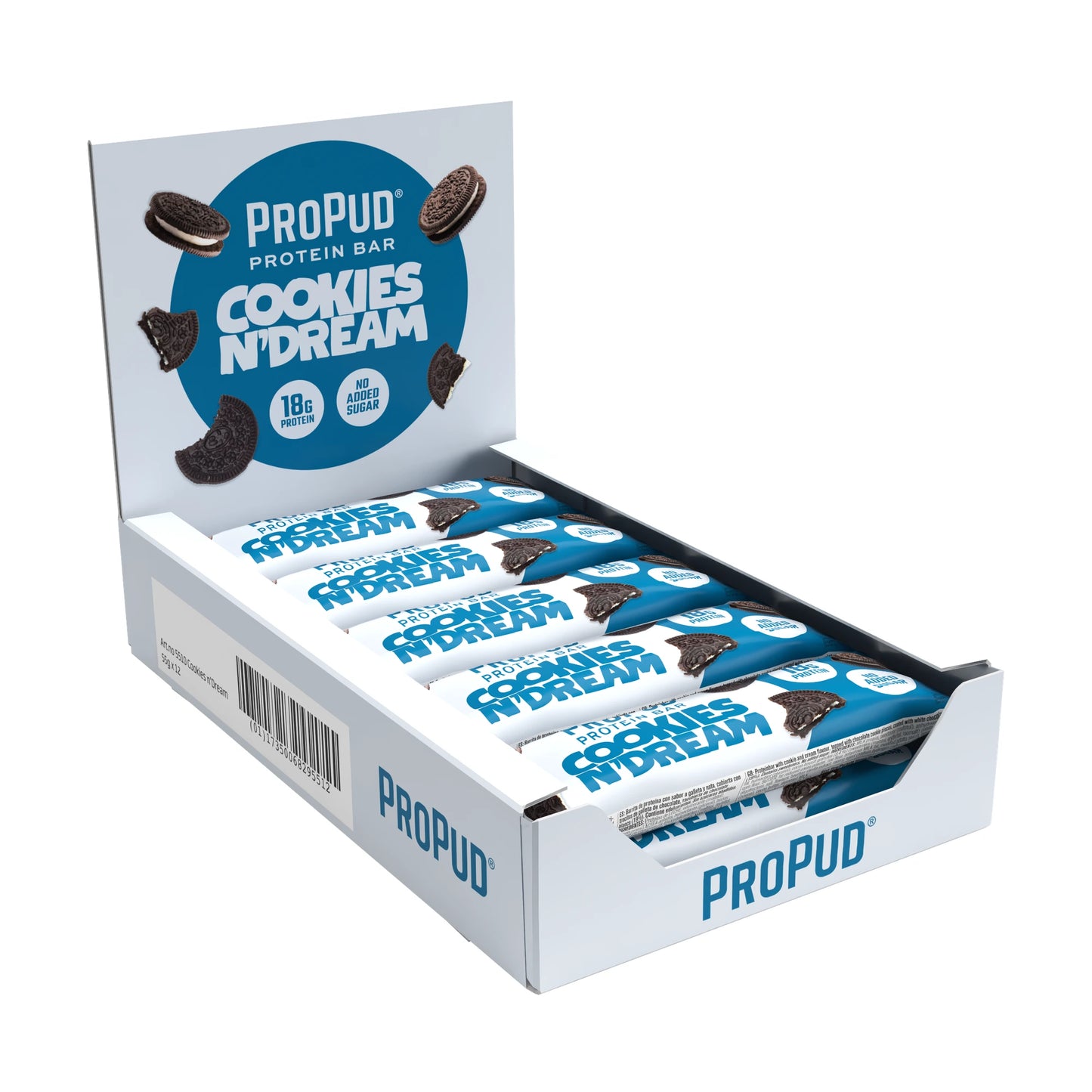 ProPud protein bar cookies n ́ dream 12 x 55g